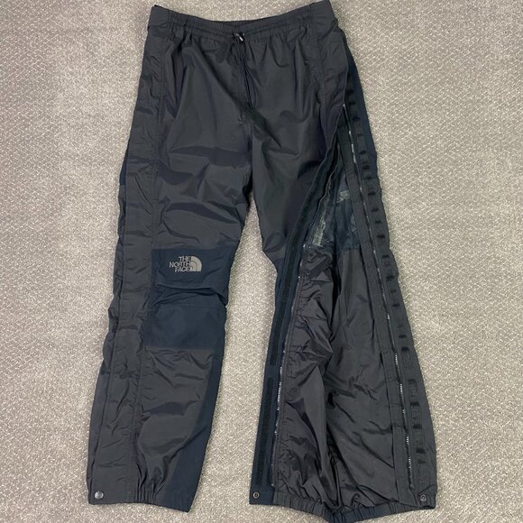 Vintage The North Face Snow Pants Men's Large Black Mountain Light Waterproof - Picture 2 of 14